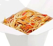 Удон с морепродуктами