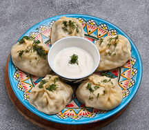 Манты с говядиной