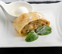 Штрудель яблочный