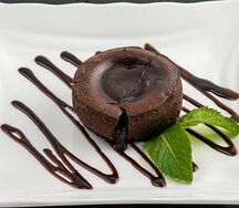 Шоколадный фондан