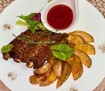 Свиные ребрышки с картофелем