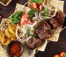 Шашлык Бастурма из говядины