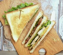 Клаб сэндвич с курицей