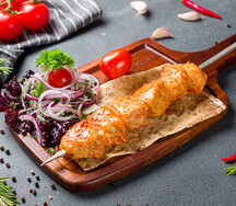 Шашлык из куриного филе