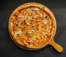 С ветчиной и грибами Medium