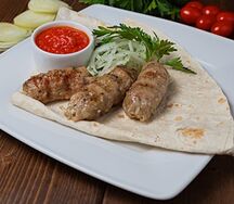 Люля-кебаб из цыпленка