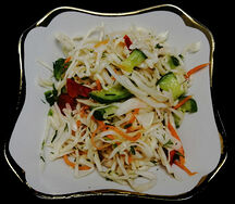 Салат с капустой