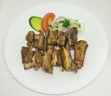 Шашлык из бараньих ребрышек