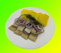 Сельдь с картошкой