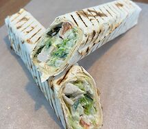 Шаверма Классическая в сливочном соусе с Крафтовым фалафелем