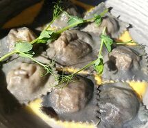 Равиоли мраморные