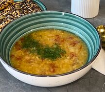 Суп чечевичный