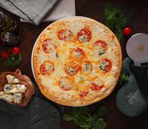 Американская пицца Пепперони блю чиз