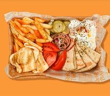 Open с сыром халлуми