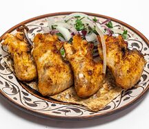 Шашлык из крыльев курицы