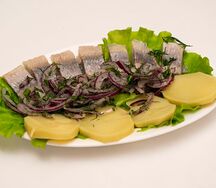 Селедка лодочка