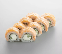 Филадельфия с запеченным лососем