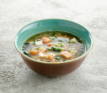 Мисо-суп с лососем