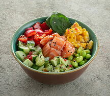 Поке с лососем