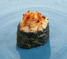 Запеченные суши с гребешком