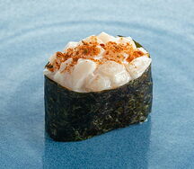 Суши с острым гребешком