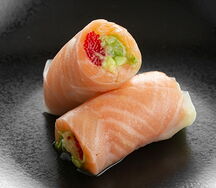 Фреш-ролл с лососем