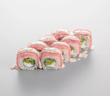 Ролл с тунцом и такуаном