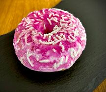 Донат Клубничный Мини