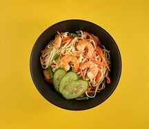 Вок с морепродуктами