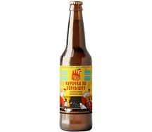 Безалкогольное пшеничное пиво Курочка по зернышку