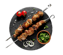 Шашлык из cвинoй шейки