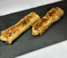 Блины с ветчиной и сыром