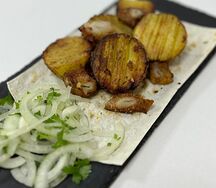 Картофель на мангале