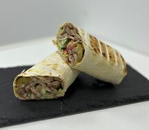 Мини-шаурма со свининой