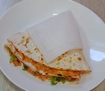 Уйгурская куриная шаверма в лаваше 