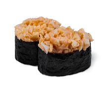 Гункан с тигровой креветкой спайси 