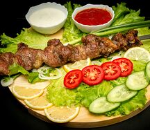 Шашлык из cвинoй шейки