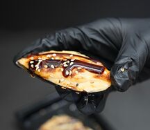 Запеченные мидии