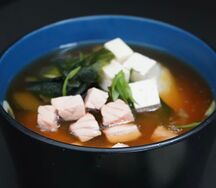 Мисо с лососем