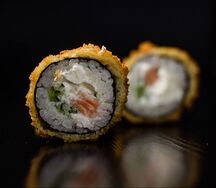 Темпура с лососем