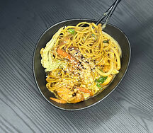 Удон с морепродуктами