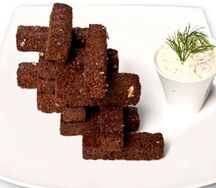 Чесночные гренки