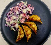 Гедза с креветками