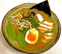 Рамен-мисо кимчи с курицей