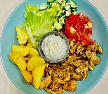 Шаверма-боул с курицей