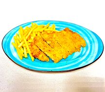 Куриный шницель в кокосовой панировке