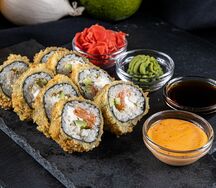 Ролл Темпура с лососем