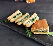 Сэндвич с сёмгой