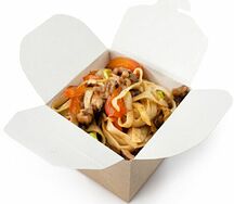 Удон с морепродуктами