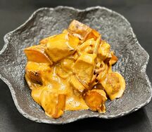 Запеченный картофель с куриным филе